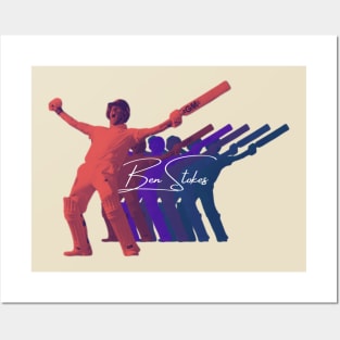 Ben Stokes England Cricket Captain Posters and Art